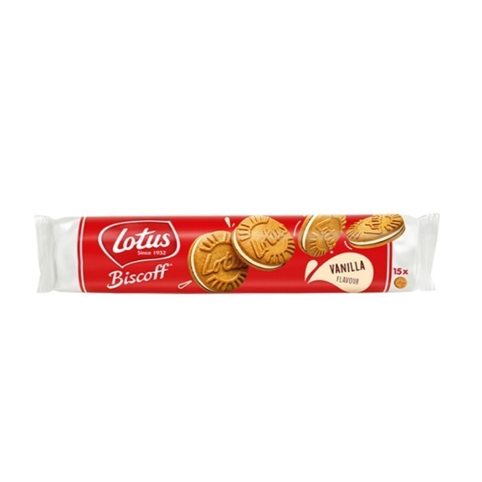 

LOTUS Biscoff Biskuit Sandwich Vanilla 150 g