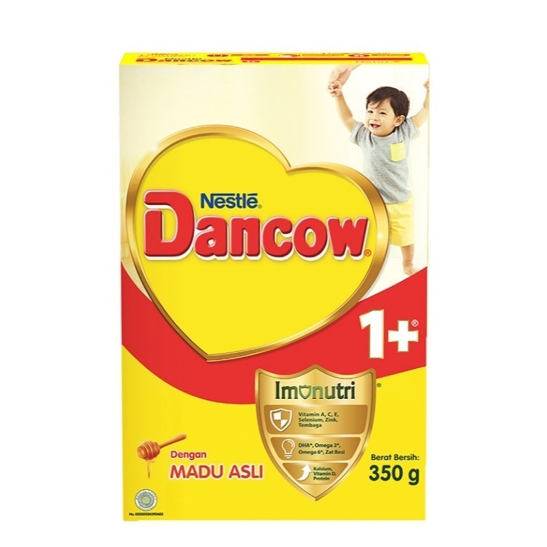 

Dancow 1+ Imunutri Susu Bubuk Pertumbuhan Anak 1 - 3 Tahun Madu 350 g