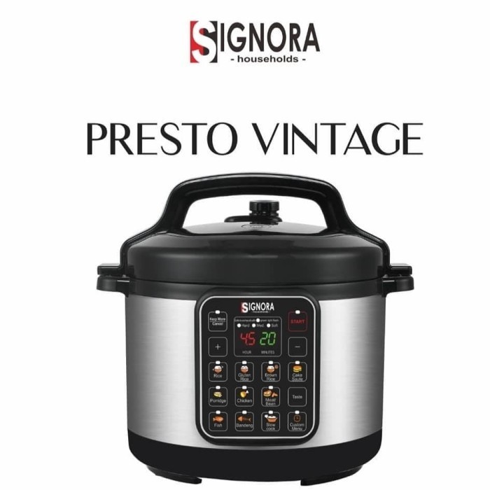 <<<<<] Presto vintage signora presto Listrik smart cooker presto signora