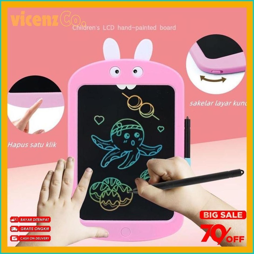 

Papan Tulis Gambar Lcd 8,5 Inci / Papan Tulis Pendidikan Karakter Kelinci/Papan Tulis Lcd Berwarna (Lagi Rame)