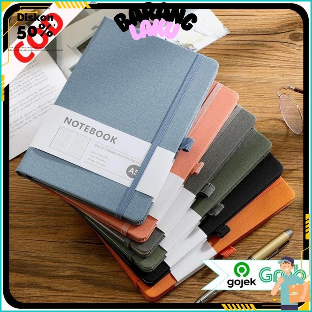 

KAISSO - NOTEBOOK MINI POCKET SIMPLE NOTEBOOK COVER KAIN BUKU DIARY CATATAN KECIL BUKU TULIS MEMO MOTIF BERGARIS SIAP KIRIM