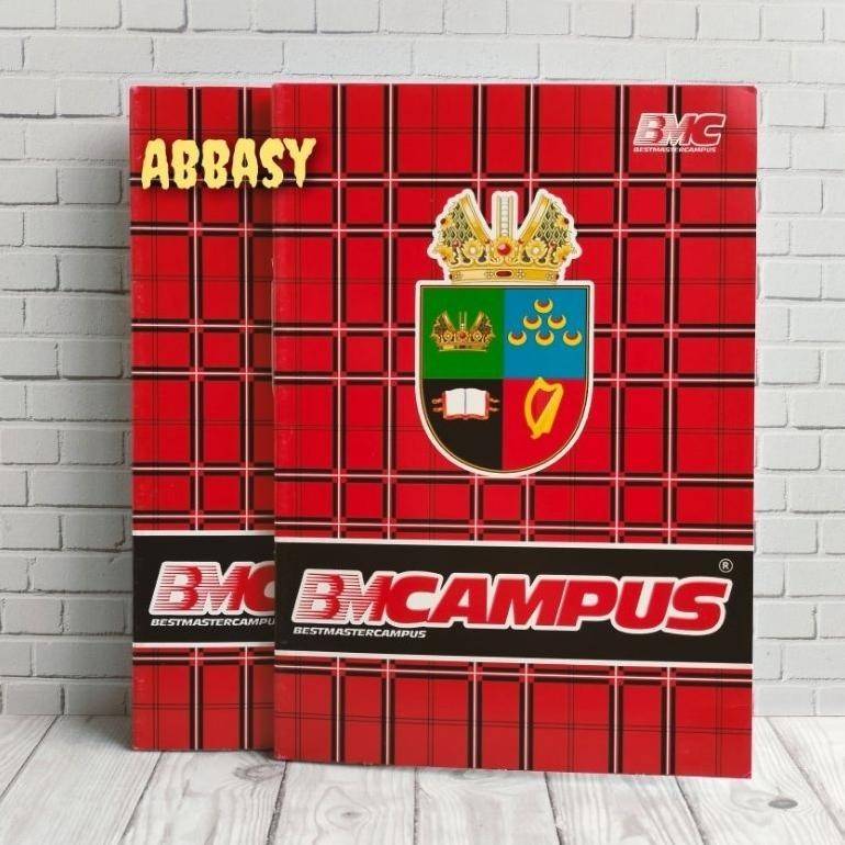 

BUKU TULIS BMC CAMPUS 50 LEMBAR UK CAMPUS BESAR ( ISI 5 BUKU ) ORIGINAL PRODUK