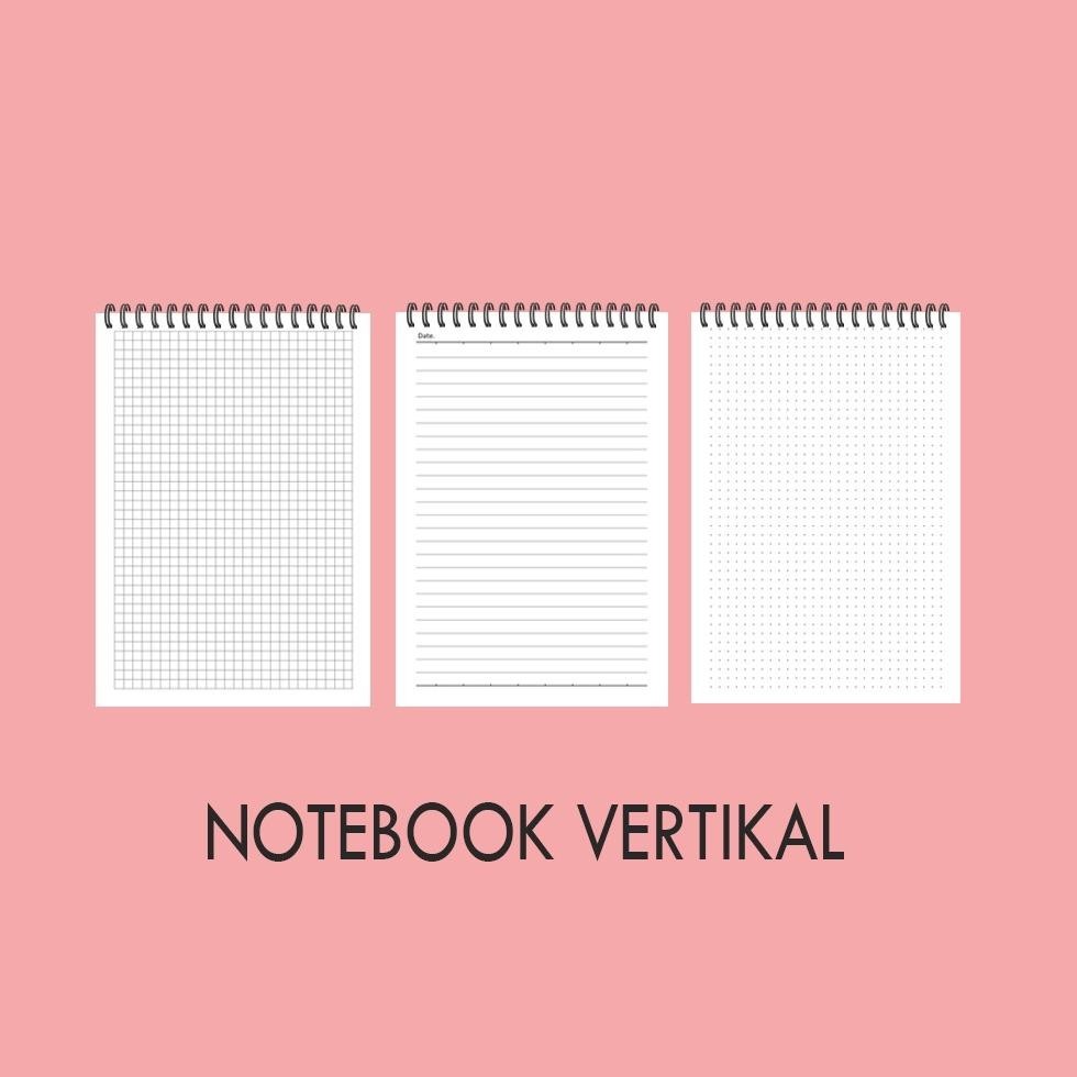 

NOTEBOOK A4/JURNAL/BUKU CATATAN/NOTEPAD/HVS/ GRID/KOTAK2#DOTTED/TITIK2 #BLANK/POLOS TERMURAH BANGET