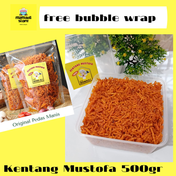 

Kentang Mustofa Kering Kentang Mamaoli Pedas Manis 500Gr