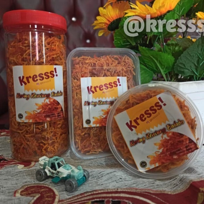 

Kresss! Kentang Crispy Balado Kentang Mustofa - Toples 1300Ml