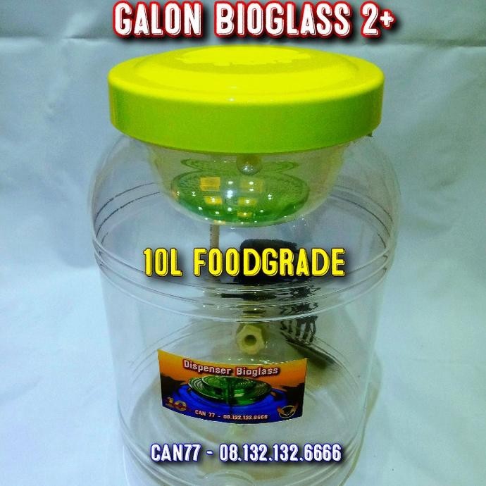 [New] Galon Bio X Dan Bioglass 2+ 10L Real Foodgrade Termurah Dan Terlaris