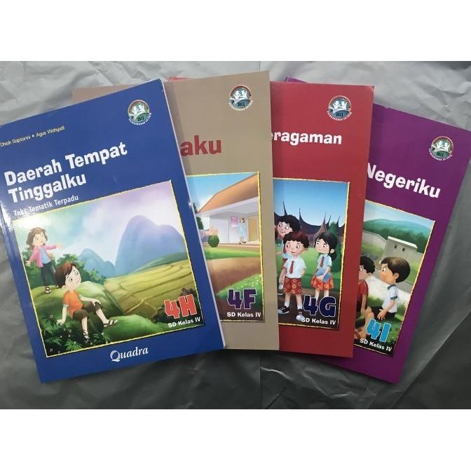 [New] Paket Tematik Quadra Smt Ii Kelas 4 F-I