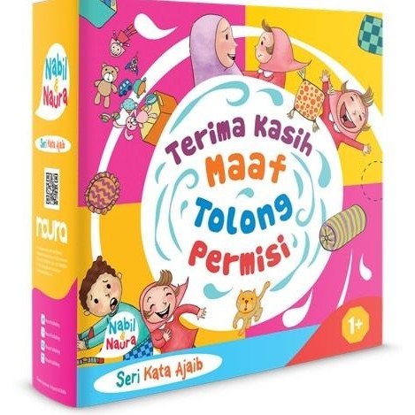 [Promo] Buku Dongeng Cerita Anak Tk Paud Paket Nabil Naura Seri Kata Ajaib