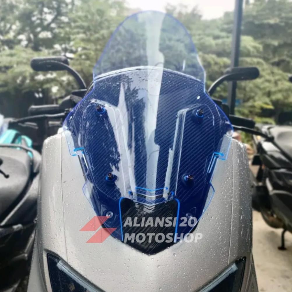 WINDSHIELD NMAX TDR MINI V5 VISOR NMAX TDR MINI V5 VISOR NMAX OLD NEW MODEL TDR MINI V5 TEBAL