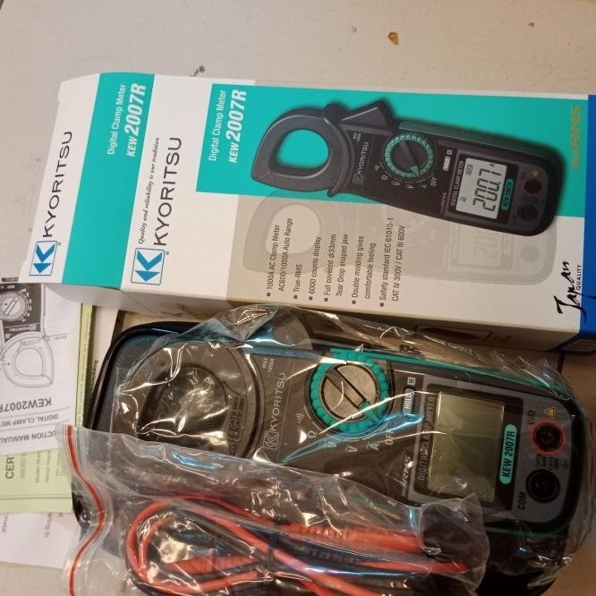 Digital Tang Ampere Kyoritsu 2007R Clamp Meter Kyoritsu 2007 R