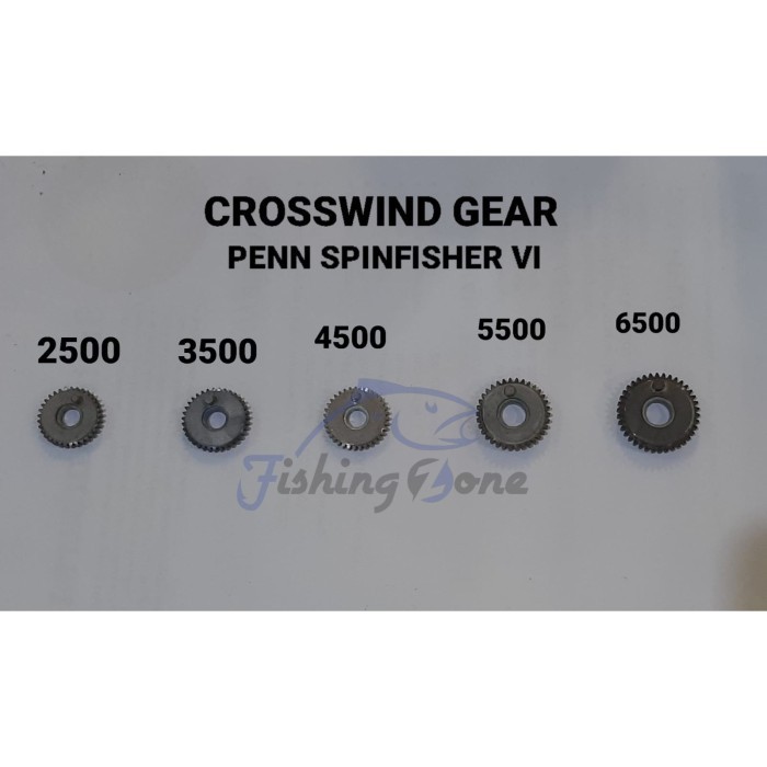 Penn Part - Crosswind Gear / Oscillation Gear Spinfisher SSVI 2500 3500 4500 5500 6500 7500 8500 950
