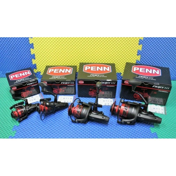 Penn FIERCE III LL Live Line Spinning Reel SW 2500 4000 6000 8000