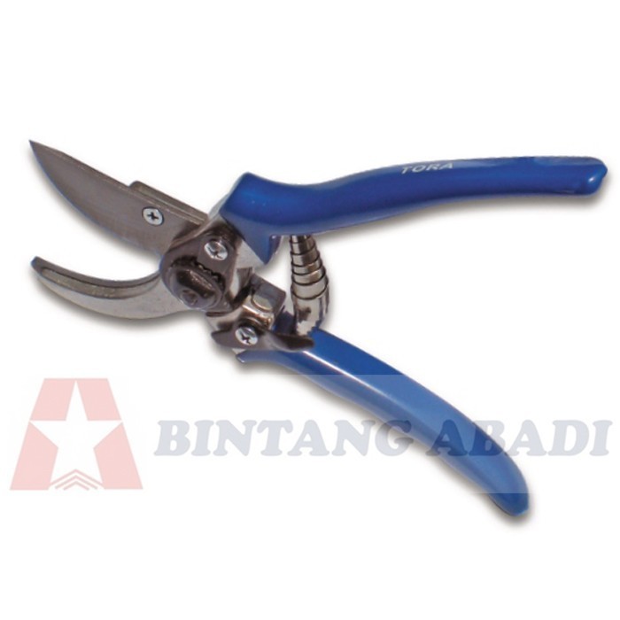 Tora Gunting Stek Dahan 8" Gagang Karet / Pruning Shears Tr-Gt108-1