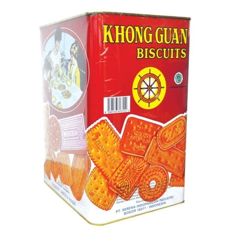 

KHONG GUAN Biscuit Assorted Merah 1.6 kg