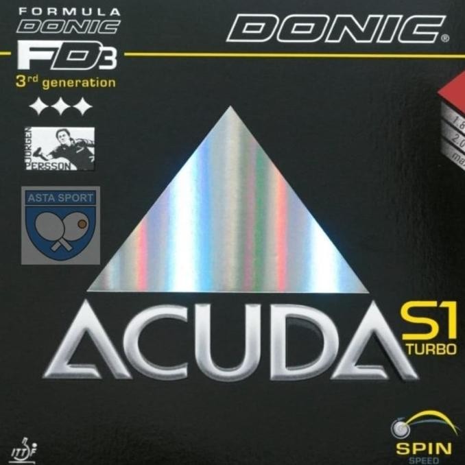 BEBAS ONGKIR - Donic Acuda S1 Turbo / karet bet pingpong