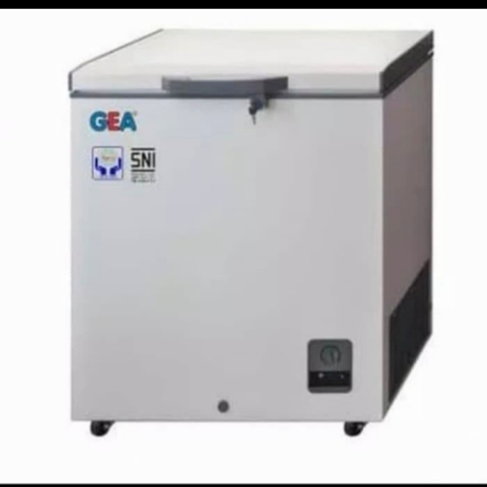 Murah Chest Freezer Gea 100 Liter Ab-108R Freezer Box Garansi Gea Kode