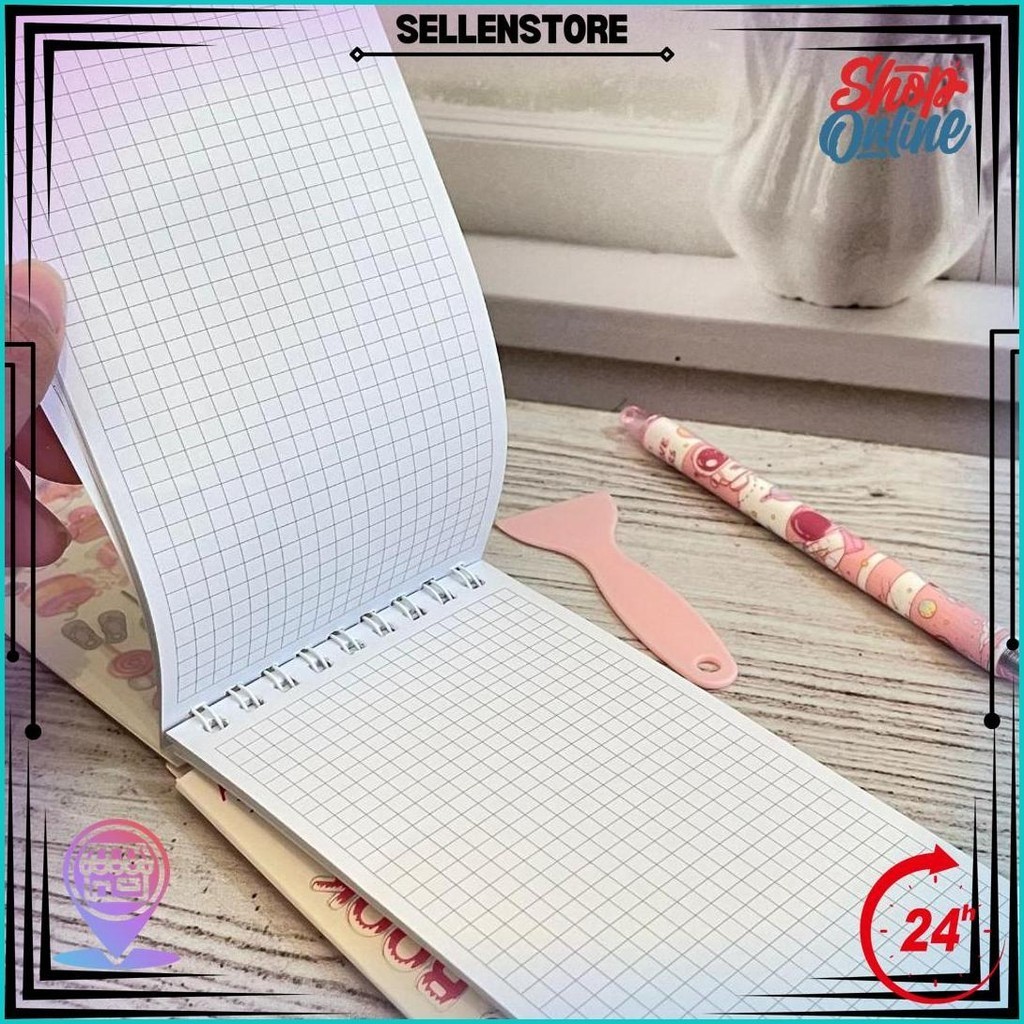 

Paket Buku Sticker Label Momo Spiral Zc-Am36 + Cutting Pen + Perata - Motif Sweet - Cute Girl Kado Unik Bungkus Gambar Hadiah Sovenir Alat Tulis Kerja Sekolah Kantor Lucu Sale