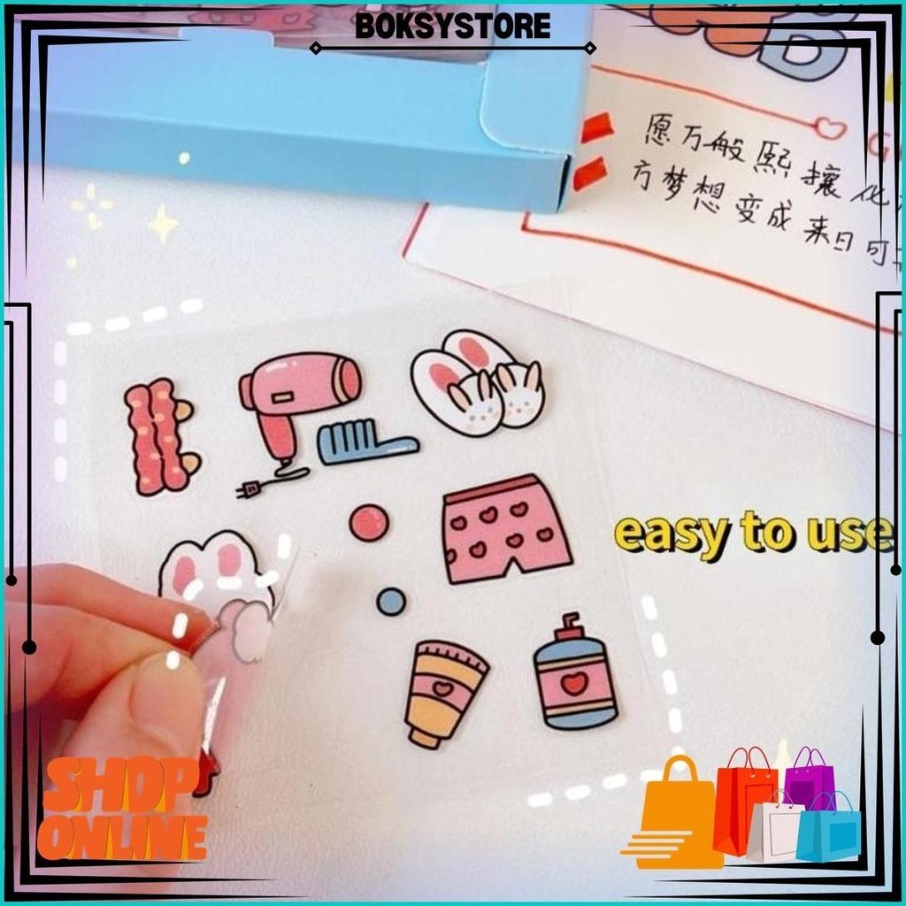 

Cutie Sticker Set | Stiker Lucu, Kartun Tempelan Buku Tumbler Agenda, Hiasan Dekorasi Notebook Diy Aesthetic, Label Anti Air Promo