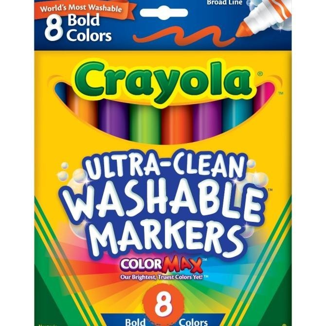 

CRAYOLA Markers 8 Ct. Bold Colors UC 24Pk 2014