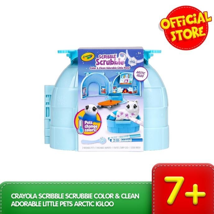 

Crayola Scribble Scrubbie Color & Clean Adorable Little Pets Arctic