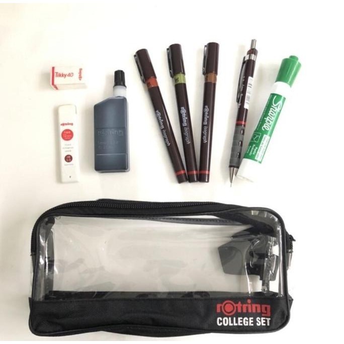 

Jual Rotring College Set Isograph Set 3 Ukuran 0,1/ 0,3/0,5 Eco Pack