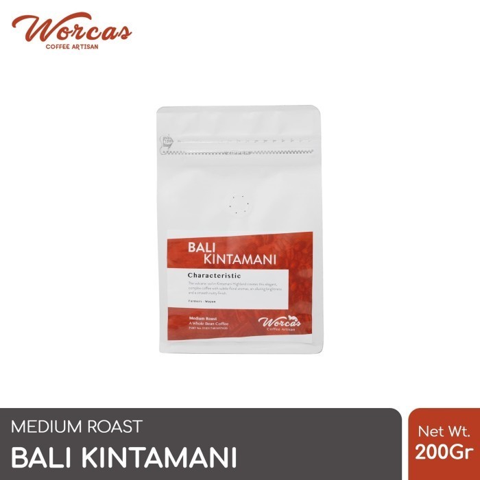 

Kopi Arabica Bali Kintamani 200 Gram Medium Roast (Biji/Bubuk)