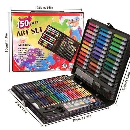 

Fbx-4 Crayon Anak Set 150 Pcs Set Spidol Alat Menggambar Mewarnai Pensil Krayon SetArtColouring Free Bubble Wrap / R O Sale