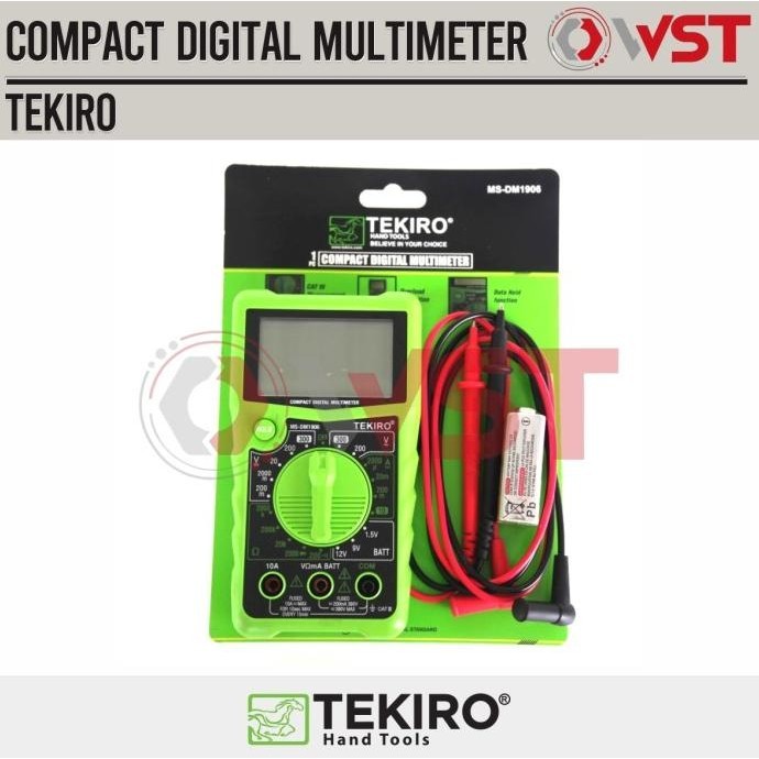 TERMURAH - Tekiro Avometer Compact Digital Multimeter / Avo Tekiro / Multitester