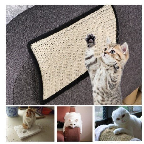Garukan Kucing Cat Scratcher Karpet Sisal