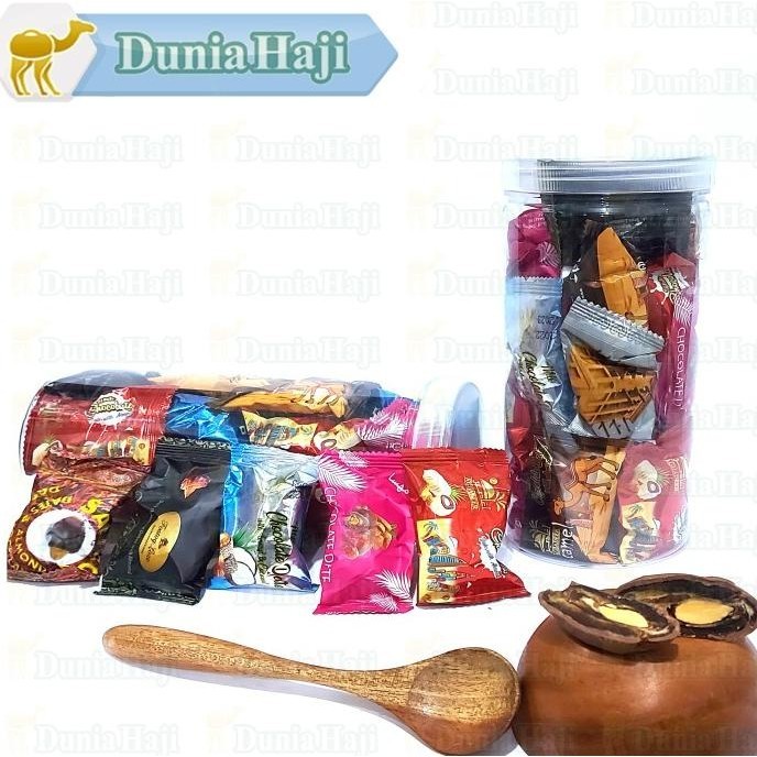 

Coklat Isi Kurma 500gr Cokelat Lapis Kurma Asli Arab Oleh Oleh Haji TM99