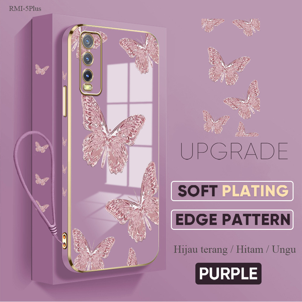 Fashion Tali Gantung Casing Hp For Xiaomi Redmi 5 Plus Untuk Phone Case Lucu Silikon Soft Cassing Fr