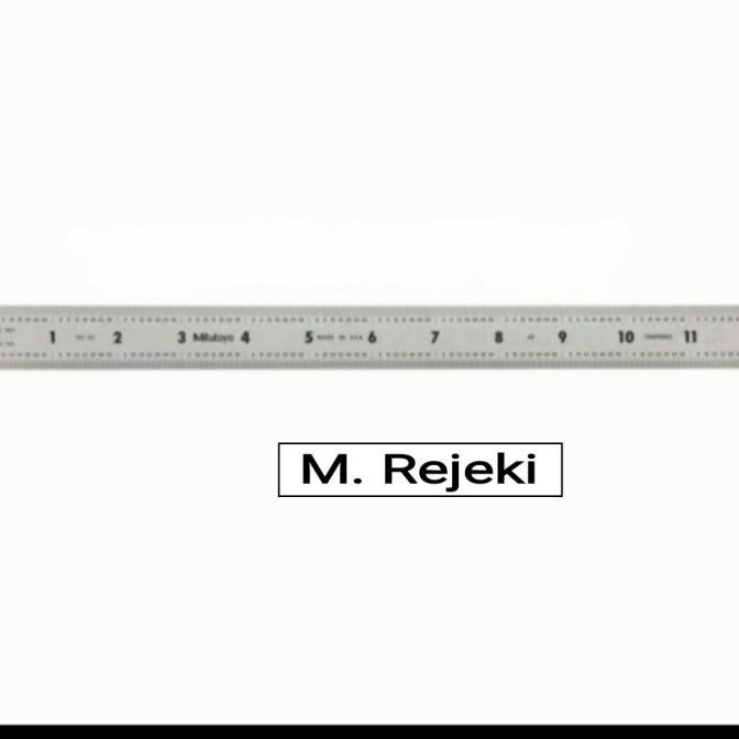 

Jual Penggaris Mitutoyo 60 Cm 182-165 Stainless Steel Ruler Rulers 24 In