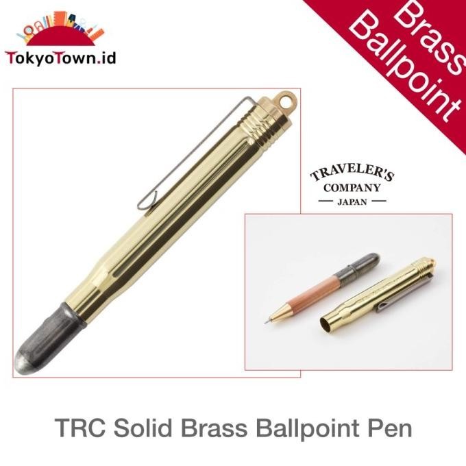 

Jual TravelerS Company Brass Ballpoint Pen
