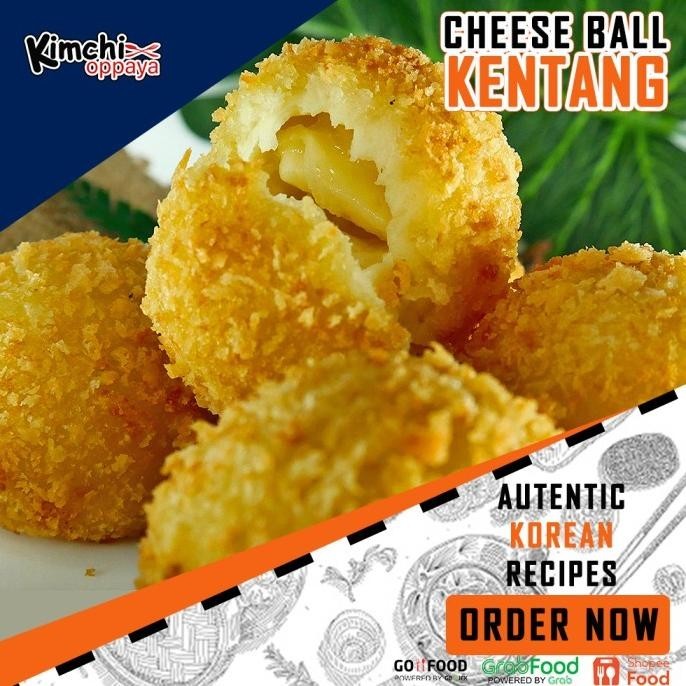 

Kimchi Oppaya -Cheese Balls Froozen Korean Fried Mozzarella Cheese