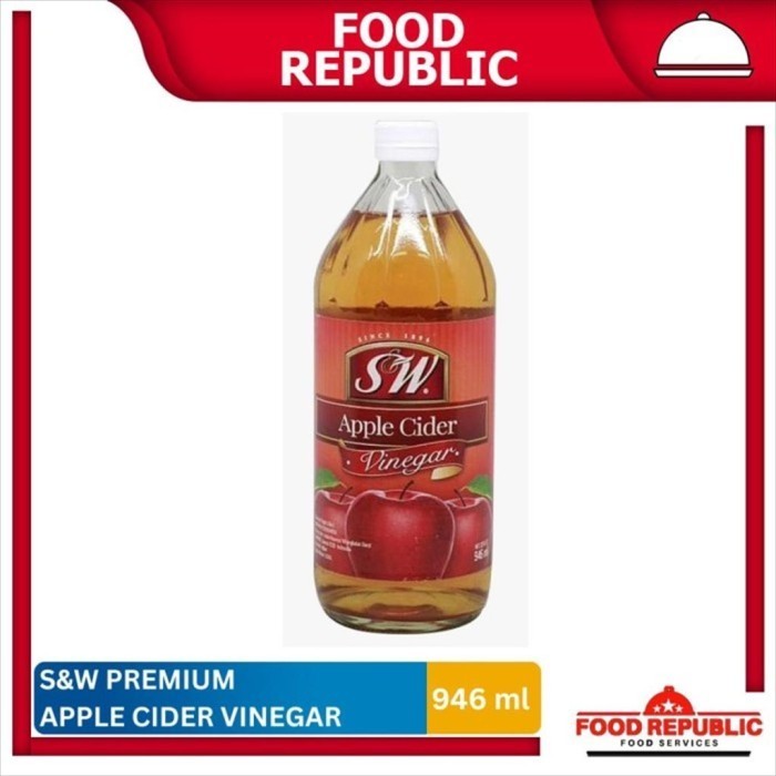 

Sw Cider Vinegar 946 Ml S&W Cuka Apel S
