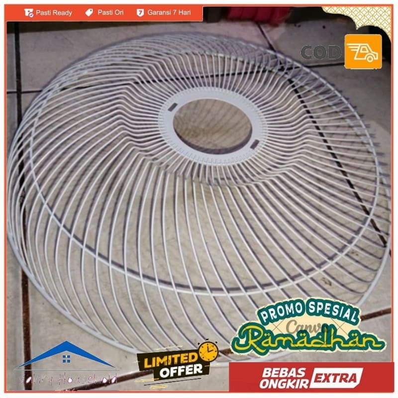 SARANG BESI DEPAN MASPION WALL FAN REMOTE MWF3001RC MWF 3001 RC 12
