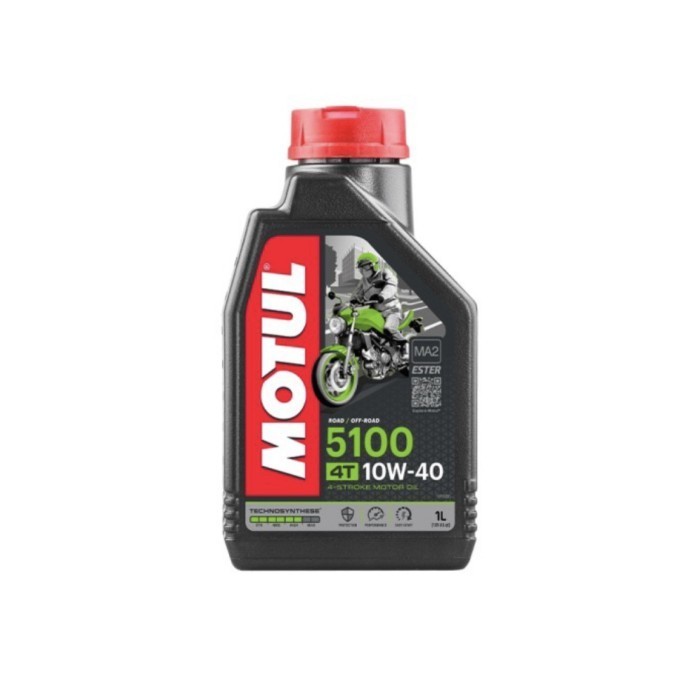 Oli Mesin Motor Motul 5100 1 Liter 4T 10W 40 Garansi Original