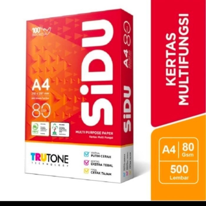 

Kertas Hvs A4 80Gr Sinar Dunia /Kertas Print & Photocopy Sinar Dunia
