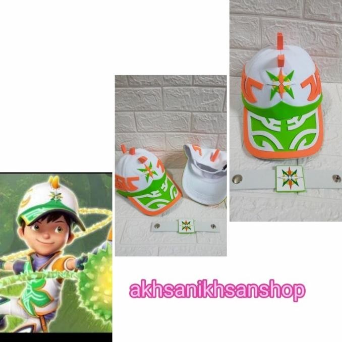 Topi boboiboy sori limited edition terbaik