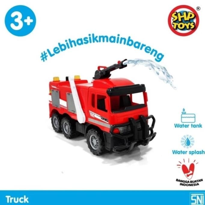 mainan anak mobil duduk mobilan pemadam SHP 609 DINO Rescue Team  GM