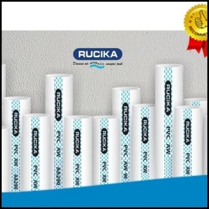 Pipa Air Pvc Rucika Wavin 4" / 4 Inch Aw Diskon Besar