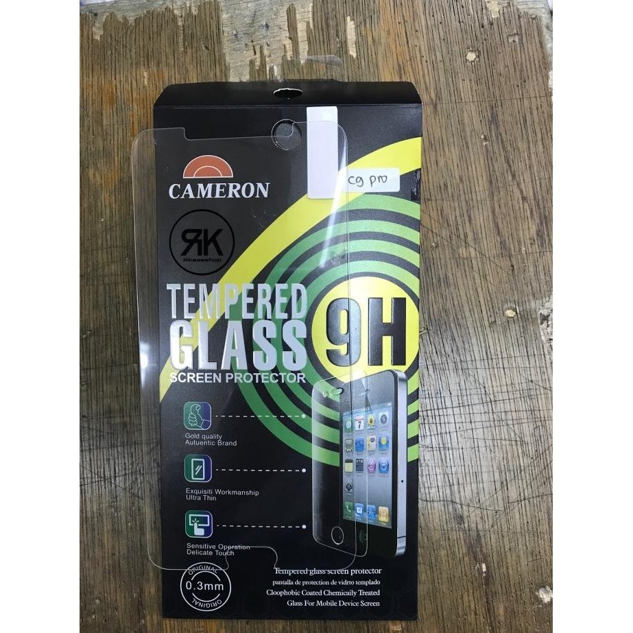 tempered glass samsung C9 pro antigores screen guard kaca