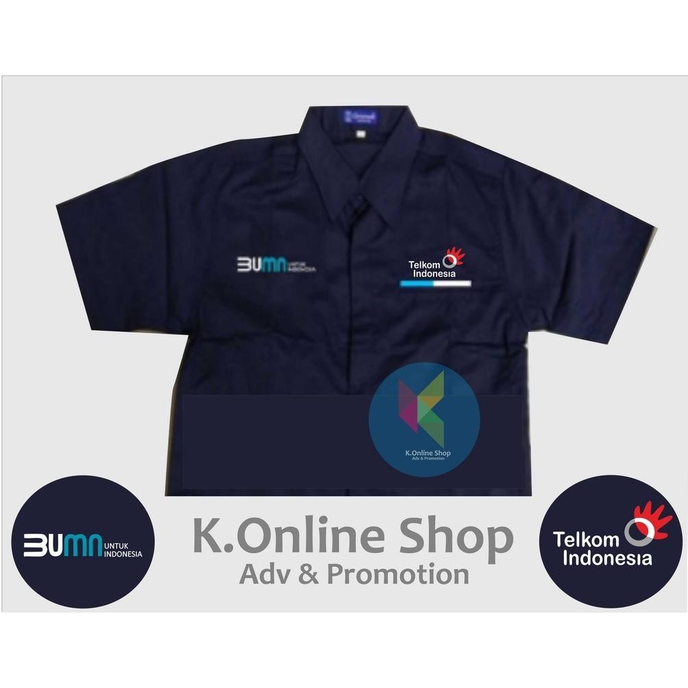 Baju Kemeja Tactical Pria Lapangan Outdoor Bumn Telkom Indonesia Sem Bumn Telkom Indonesia Bumn Telk