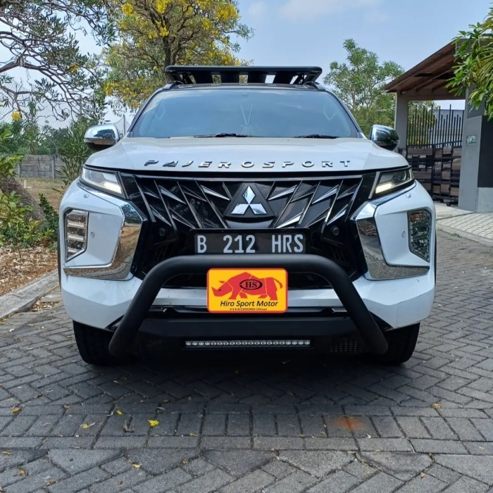 tanduk bumper triton & pajero model PiAK + LED  Hiro Motor