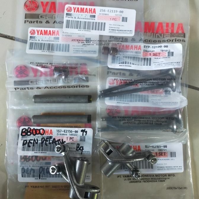 PAKET AS PEN PLATUK KLEP SHAFT ROKER JUPITER MX LAMA MX NEW VIXION