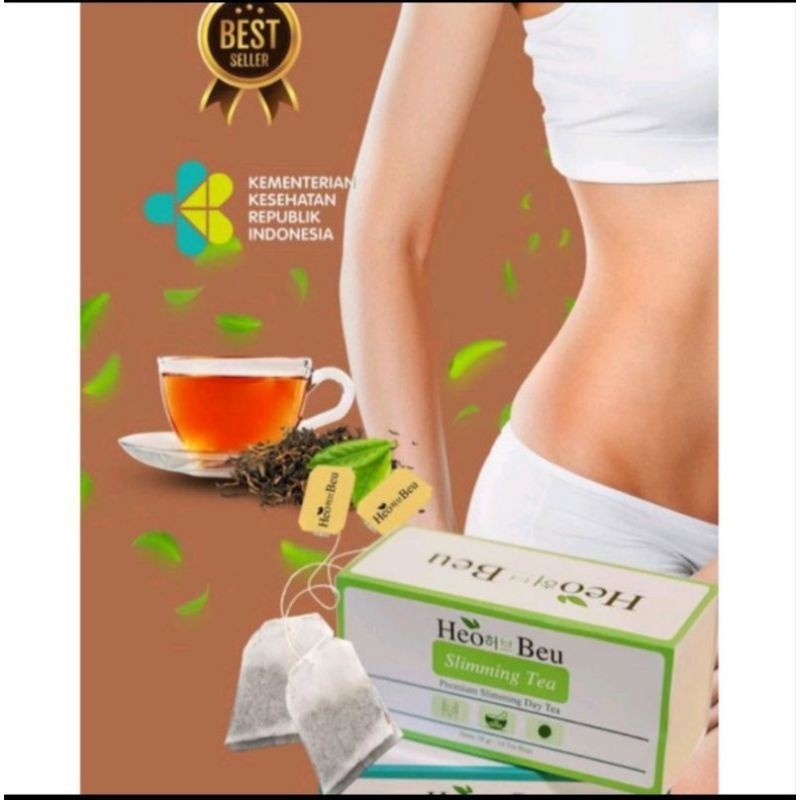 

Heobou Korean Slimming Tea Teh Pelangsing Efektif Membersihkan Lemak 1Paket Siang Malam 1 Paket Heo