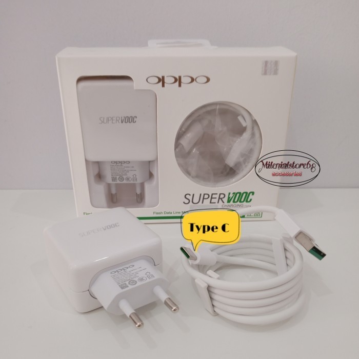 Charger Oppo R17/Reno 2/2F/Reno 4/4F/Reno 5/5F Original Type C