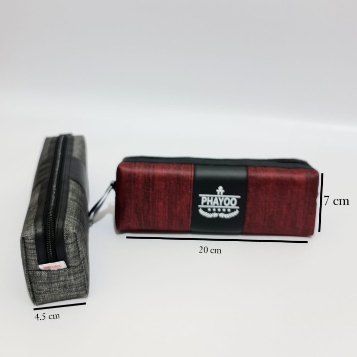 

TERLARIS MJ2 Kotak Pensil Sleting Phayoo ST-823A/Tempat Pensil/Pouch/Tepak