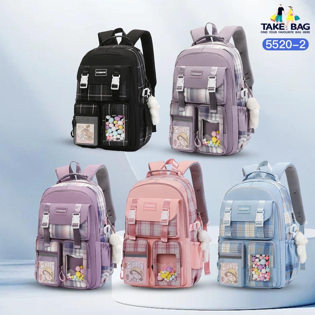 Ornate 5520-2 Tas Sekolah Anak Tas Ransel Sekolah Import Tas Punggung Anak