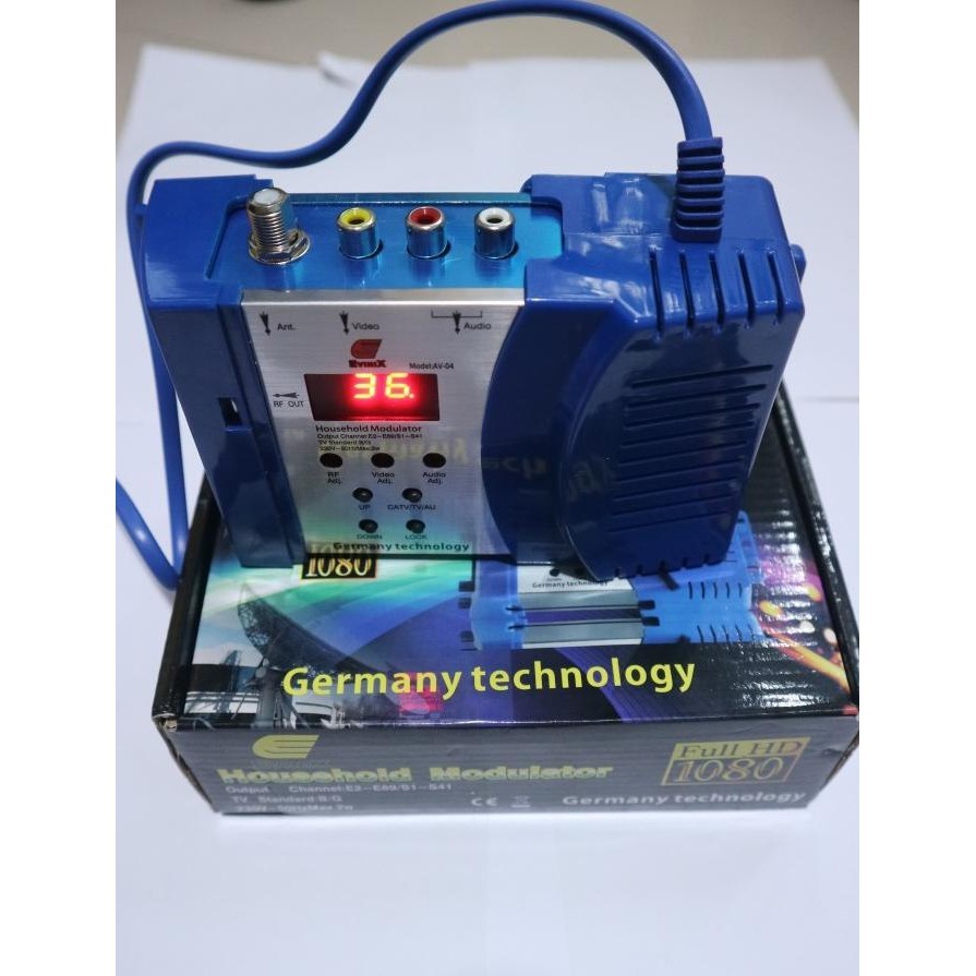 Video Sender UHF Pemancar TV Mini CH21 - CH69